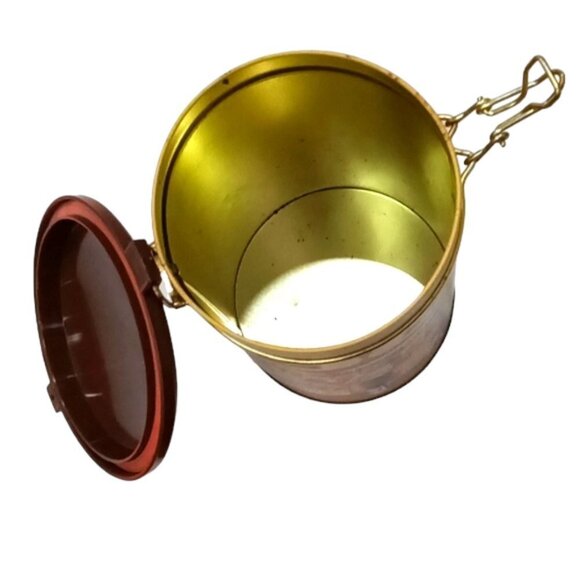 Vintage Tim Hortons LE 001 First Edition 'Gathering Place' Coffee Tin / Canister - Picture 6 of 6